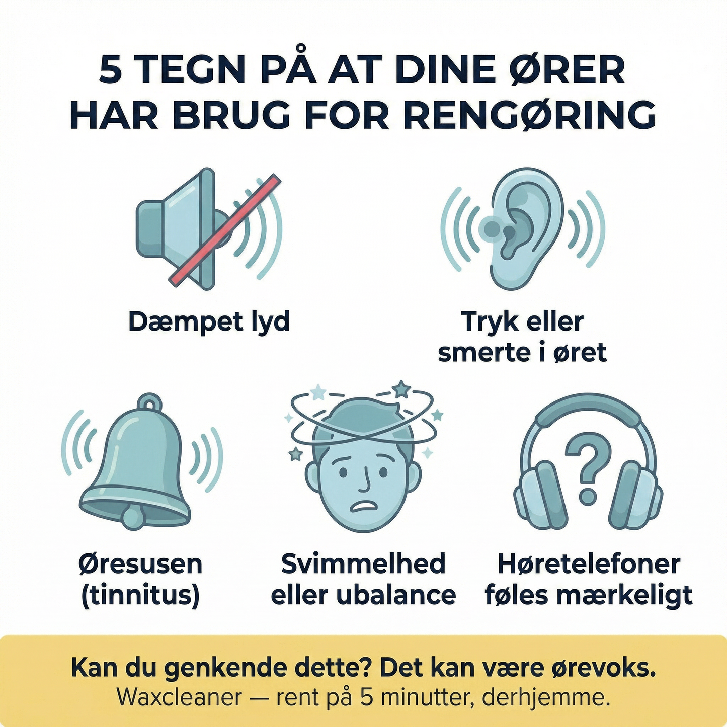 Waxcleaner – Enkel og effektiv ørerens på bare 5 minutter